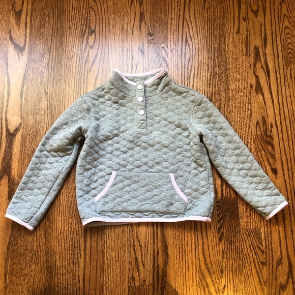 NWOT Cat & Jack Quilted Pullover Sweatshirt - Picture 3 of 6